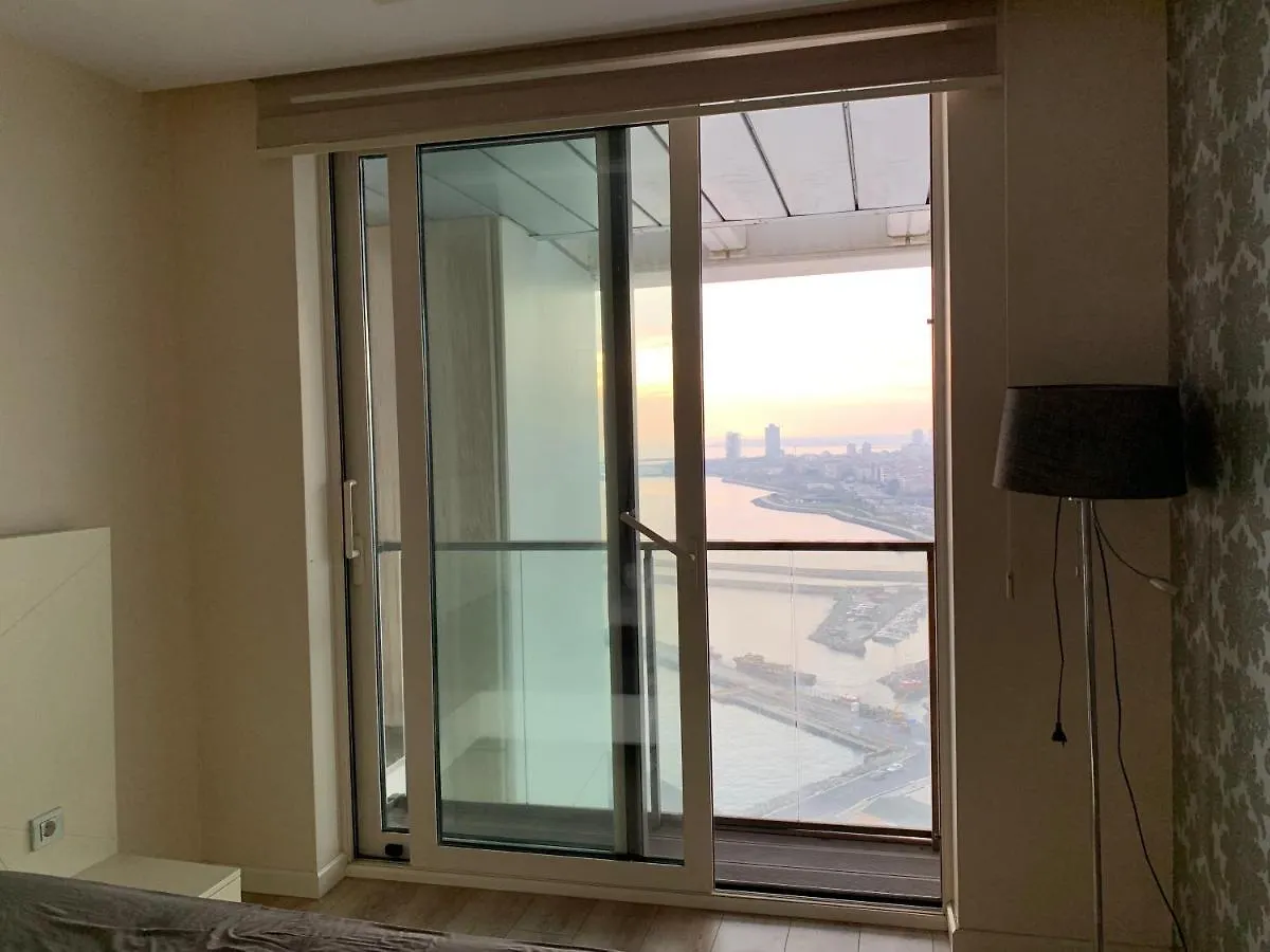 Flat For Rent In Complex With Sea View, Pool, Gym Istanbul Apartment