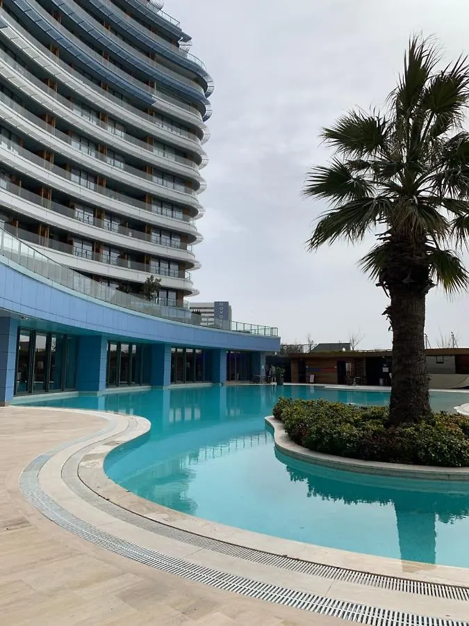 Flat For Rent In Complex With Sea View, Pool, Gym Istanbul Apartment