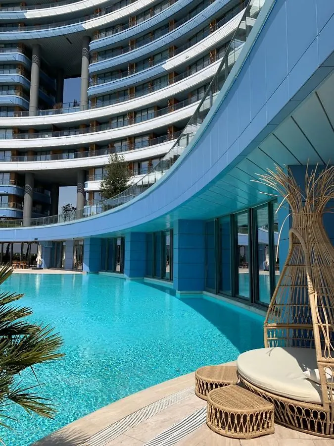 Flat For Rent In Complex With Sea View, Pool, Gym Istanbul