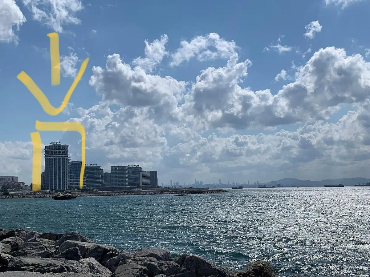 Apartment Flat For Rent In Complex With Sea View, Pool, Gym Istanbul